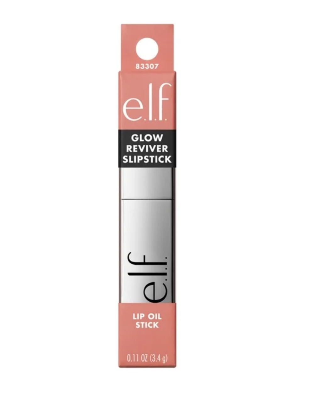 e.l.f. Glow Reviver Slipstick Lip Oil Stick Glow Rose Latte 0.11 oz